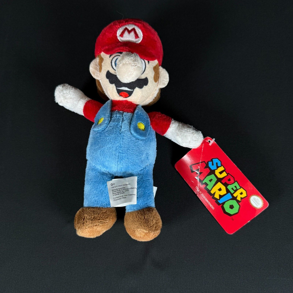 Super Mario Plush 8 Inch Official Nintendo Licensed Product 2020